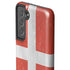 Denmark Flag Distressed Galaxy S21 5G Pro Case